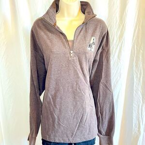 Ouray Sportswear ~ 1/4 Zip Pullover Sweater ~ West Point Military Academy ~ SZ L